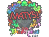 Sticker | MATYS (Holo) | Budapest 2025 image