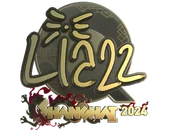 Sticker | Liazz (Gold) | Shanghai 2024 image
