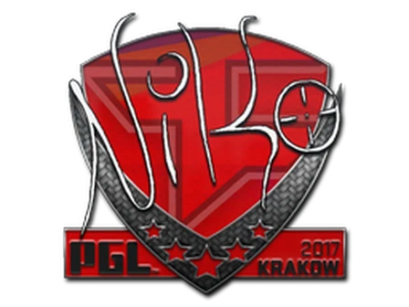 Sticker | NiKo | Krakow 2017 image