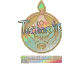 Sticker | Techno4K (Holo) | Copenhagen 2024 image