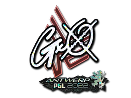 Sticker | gxx- (Glitter) | Antwerp 2022 image