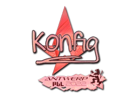 Sticker | k0nfig (Holo) | Antwerp 2022 image