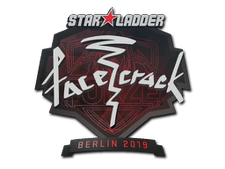 Sticker | facecrack | Berlin 2019 image