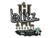 Sticker | bLitz (Glitter) | Antwerp 2022 image