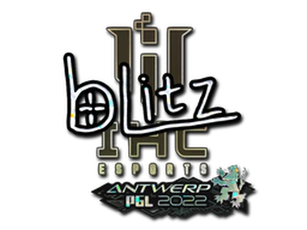 Sticker | bLitz (Glitter) | Antwerp 2022 image