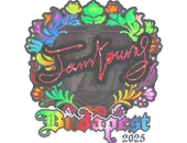 Sticker | JamYoung (Holo) | Budapest 2025 image