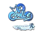 Sticker | Ax1Le (Holo) | Antwerp 2022 image