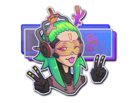 Sticker | V For Victory (Holo) image