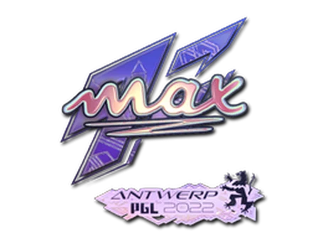Sticker | max (Holo) | Antwerp 2022 image