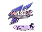 Sticker | max (Holo) | Antwerp 2022 image