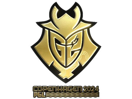 Sticker | G2 Esports (Gold) | Copenhagen 2024 image