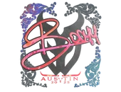 Sticker | bodyy (Holo) | Austin 2025 image