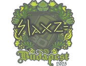 Sticker | slaxz- | Budapest 2025 image