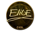 Sticker | EliGE (Gold) | Katowice 2019 image