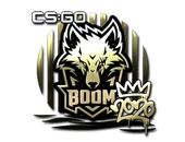Sticker | Boom (Gold) | 2020 RMR image