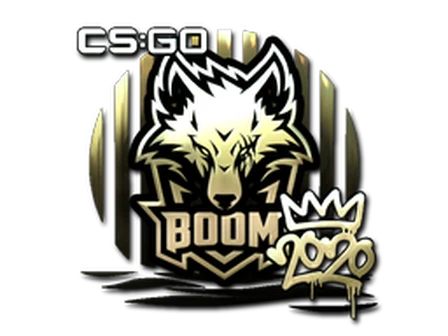 Sticker | Boom (Gold) | 2020 RMR image