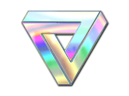 Sticker | Infinite Triangle (Holo) image
