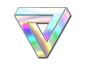 Sticker | Infinite Triangle (Holo) image