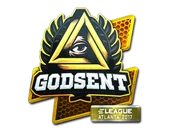 Sticker | GODSENT (Foil) | Atlanta 2017 image