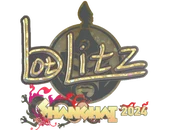 Sticker | bLitz (Glitter) | Shanghai 2024 image