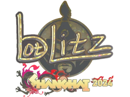 Sticker | bLitz (Glitter) | Shanghai 2024 image