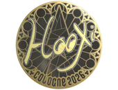 Sticker | HooXi (Gold) | Cologne 2026 image