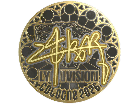 Sticker | z4KR (Gold) | Cologne 2026 image