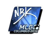 Sticker | NBK- (Foil) | MLG Columbus 2016 image
