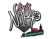 Sticker | NiKo | Stockholm 2021 image