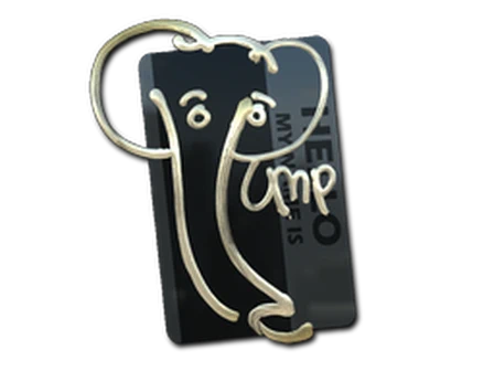 Sticker | Hello UMP-45 (Gold) image