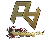 Sticker | Rare Atom (Gold) | Shanghai 2024 image