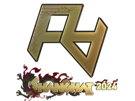 Sticker | Rare Atom (Gold) | Shanghai 2024 image