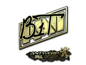 Sticker | b1t (Gold) | Antwerp 2022 image