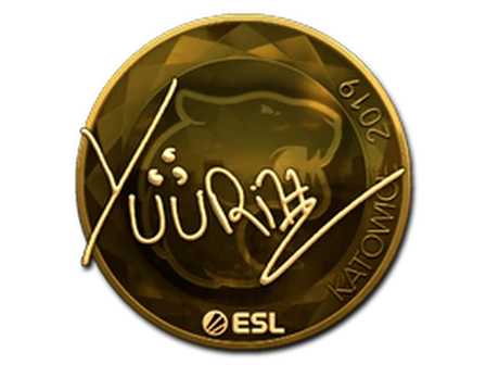 Sticker | yuurih (Gold) | Katowice 2019 image