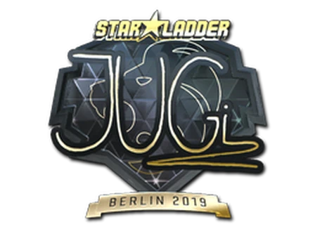 Sticker | JUGi (Gold) | Berlin 2019 image