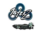 Sticker | interz (Glitter) | Antwerp 2022 image