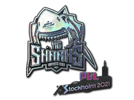 Sticker | Sharks Esports (Holo) | Stockholm 2021 image