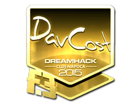Sticker | DavCost (Gold) | Cluj-Napoca 2015 image