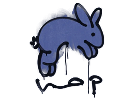 Sealed Graffiti | Hop (SWAT Blue) image