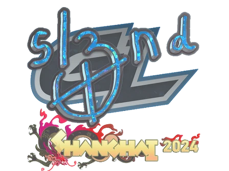 Sticker | sl3nd (Glitter) | Shanghai 2024 image