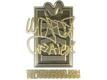 Sticker | mopoz (Gold) | Copenhagen 2024 image