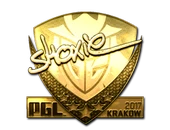 Sticker | shox (Gold) | Krakow 2017 image