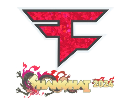 Sticker | FaZe Clan (Glitter) | Shanghai 2024 image