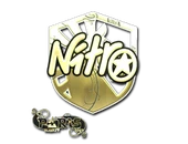 Sticker | nitr0 (Gold) | Paris 2023 image