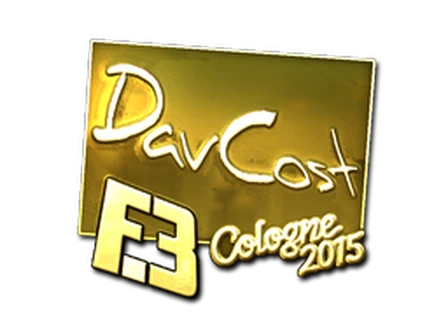 Sticker | DavCost (Gold) | Cologne 2015 image