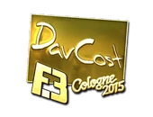 Sticker | DavCost (Gold) | Cologne 2015 image