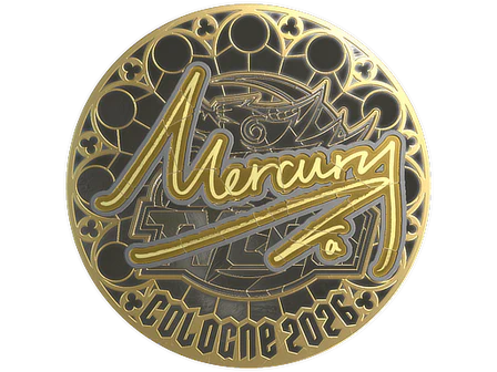 Sticker | Mercury (Gold) | Cologne 2026 image