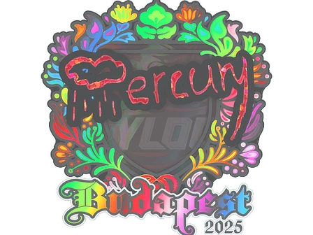Sticker | Mercury (Holo) | Budapest 2025 image