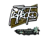 Sticker | Perfecto (Glitter) | Antwerp 2022 image