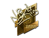 Sticker | NBK- (Gold) | Boston 2018 image